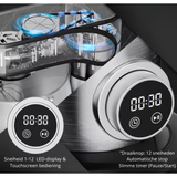 Homelux  12L Premium Keukenmachine 2500W – Luxe Design Deegmachine