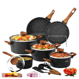 Homelux Exclusieve 15-Delige Pannenset