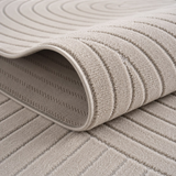 Japandi Vloerkleed Sora Crème – Indoor & Outdoor