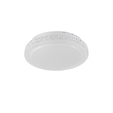 Luna Ronde LED Plafondlamp | Luxe Kristalrand | 30 cm