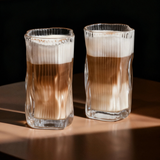 Diamond Stripe Longdrinkglazen 280 ml | Set van 6