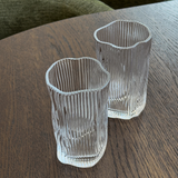 Diamond Stripe Longdrinkglazen 280 ml | Set van 6
