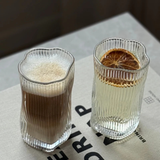 Diamond Stripe Longdrinkglazen 280 ml | Set van 6