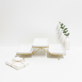 Vierkante Serveerschaaltjes – 3 Delig