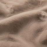 Hoogpolig Fluffy Vloerkleed Taupe - Zacht Shaggy Tapijt