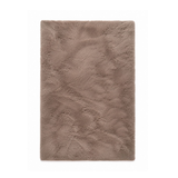 Hoogpolig Fluffy Vloerkleed Taupe - Zacht Shaggy Tapijt