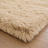 Hoogpolig Vloerkleed Beige - Zacht Shaggy Tapijt