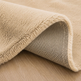 Hoogpolig Vloerkleed Beige - Zacht Shaggy Tapijt